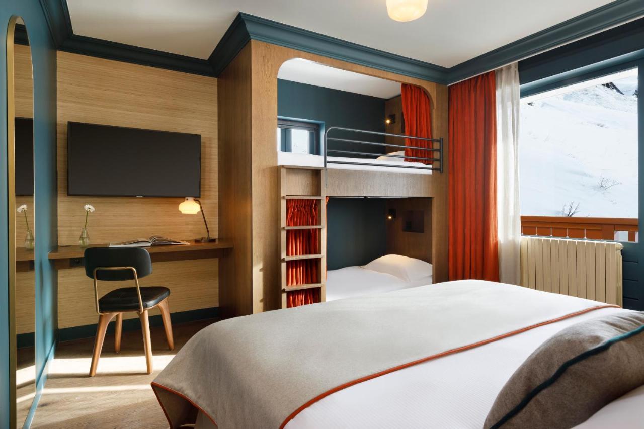 Ours Blanc Hotel & Spa Saint-Martin-de-Belleville Kültér fotó