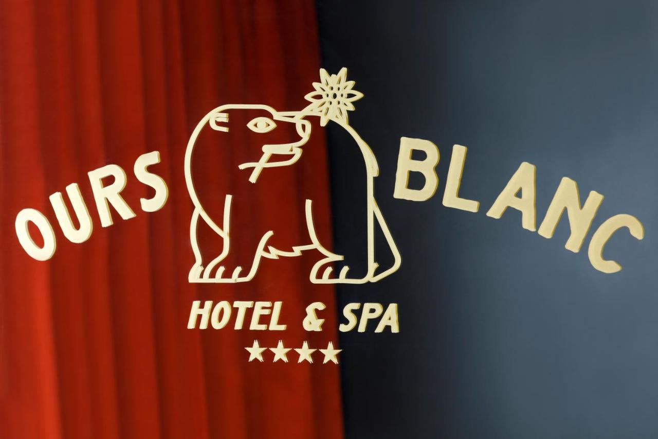 Ours Blanc Hotel & Spa Saint-Martin-de-Belleville Kültér fotó