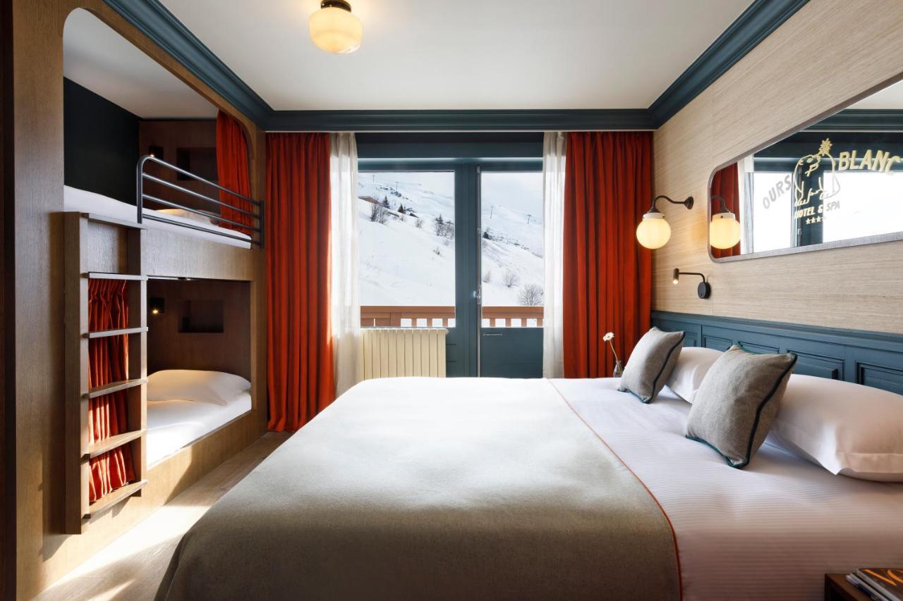 Ours Blanc Hotel & Spa Saint-Martin-de-Belleville Kültér fotó