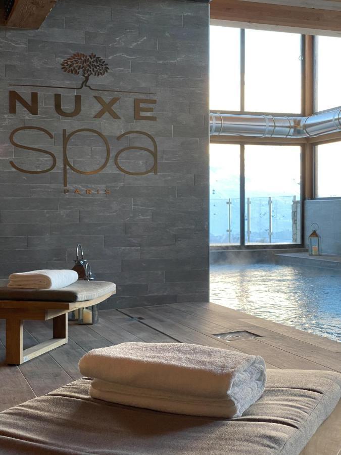 Ours Blanc Hotel & Spa Saint-Martin-de-Belleville Kültér fotó