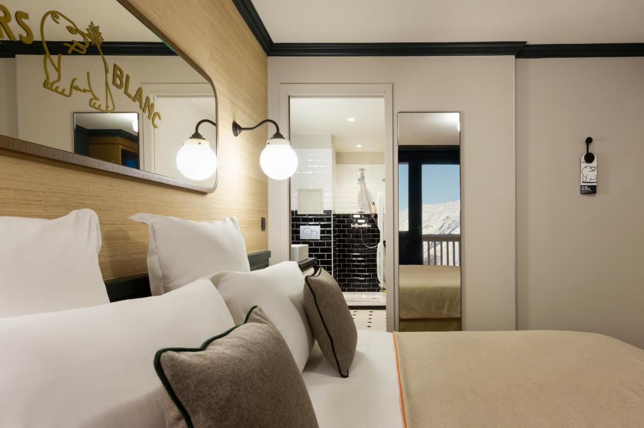 Ours Blanc Hotel & Spa Saint-Martin-de-Belleville Kültér fotó