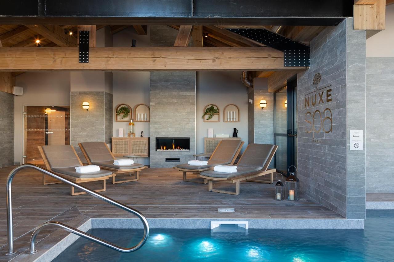 Ours Blanc Hotel & Spa Saint-Martin-de-Belleville Kültér fotó